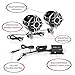 BOSS Audio Systems MC440B Motorcycle Weatherproof Speaker System - Bluetooth 2 Channel Compact Amplifier, 3 Inch Speakers, Volume Control, Use With ATV UTV and 12 Volt Vehicles
