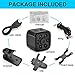 Mini Spy Hidden Camera 1080P with Night Vision, Portable Pet and Baby Security Camera for Home (S)