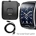 Gear S Charger With HD Screen Protector, [R750] AnoKe Replacement Portable Charging Docking Station Cradle Dock + Micro USB Data Charging Cable For Samsung Galaxy Gear S R750 Dock+SP