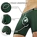 Separatec Men's 3 Pack Fast Dry Separate Pouches Sport Underwear Boxer Briefs(Olive Green,L)