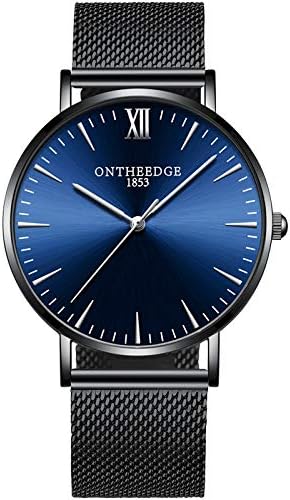 Amazon Zhangzz高品質 ハイエンドのファッションウォッチ メンズネットクォーツメンズ腕時計超薄型腕時計 Color 4 メンズ腕時計 腕時計 通販