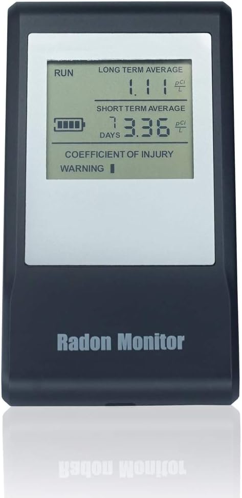 Air Steward - Portable Radon Monitor with Rechargeable Battery - Know What's in The Air That Surrounds You
