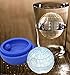 Bessmate 2-Pack Star Wars Death Star Silicone Sphere Ice Ball Maker Mold,Ice Mold Tray