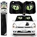 Archie McPhee Auto Sunshade, Cat Eyes