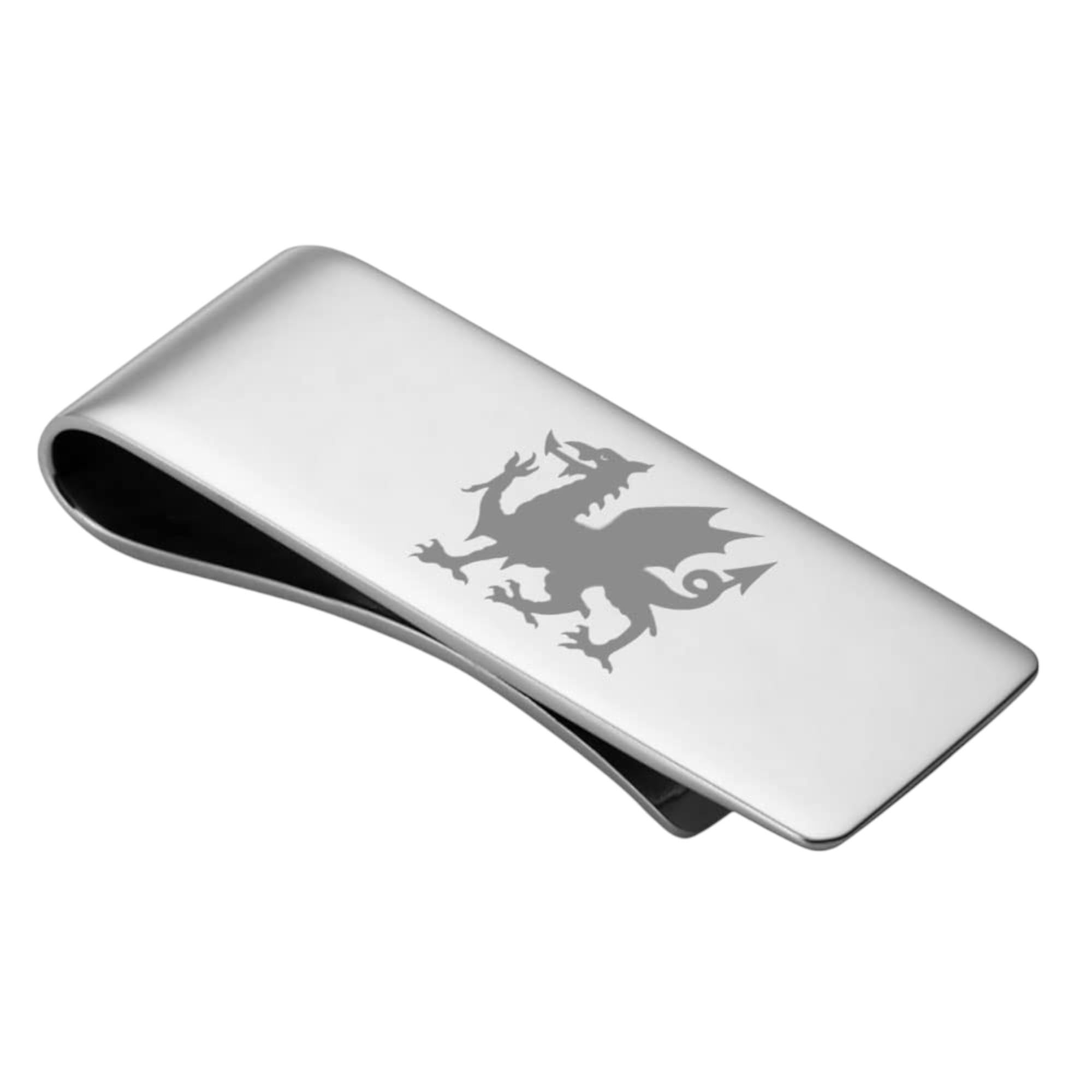 Ashton and Finch Welsh Dragon Money Clip – Engraved Design