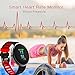 Fitness Tracker Paick Activity Tracker Heart Rate Monitor Blood Pressure Smart Bracelet Bluetooth Wristband Sleep Monitor Call Reminder Waterproof Smart Watch for IOS Android Black + Red Band