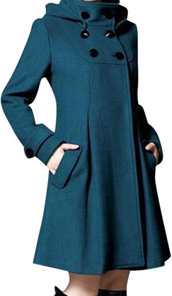 Amazon Co Jp Caixiaofei コート レディース ロング丈 アウター ジャケット レディース 冬服 防寒 コート ロングコート カジュアル レディース トレンチコート 無地 レディース トレンチコート レディース コート 厚手 通勤 ロング プレゼント 秋冬 服 ファッション小物