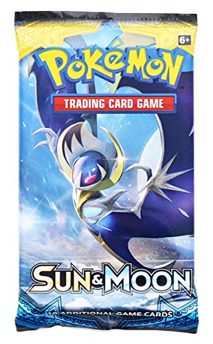 1 Random Pokemon Sun & Moon English Booster pack