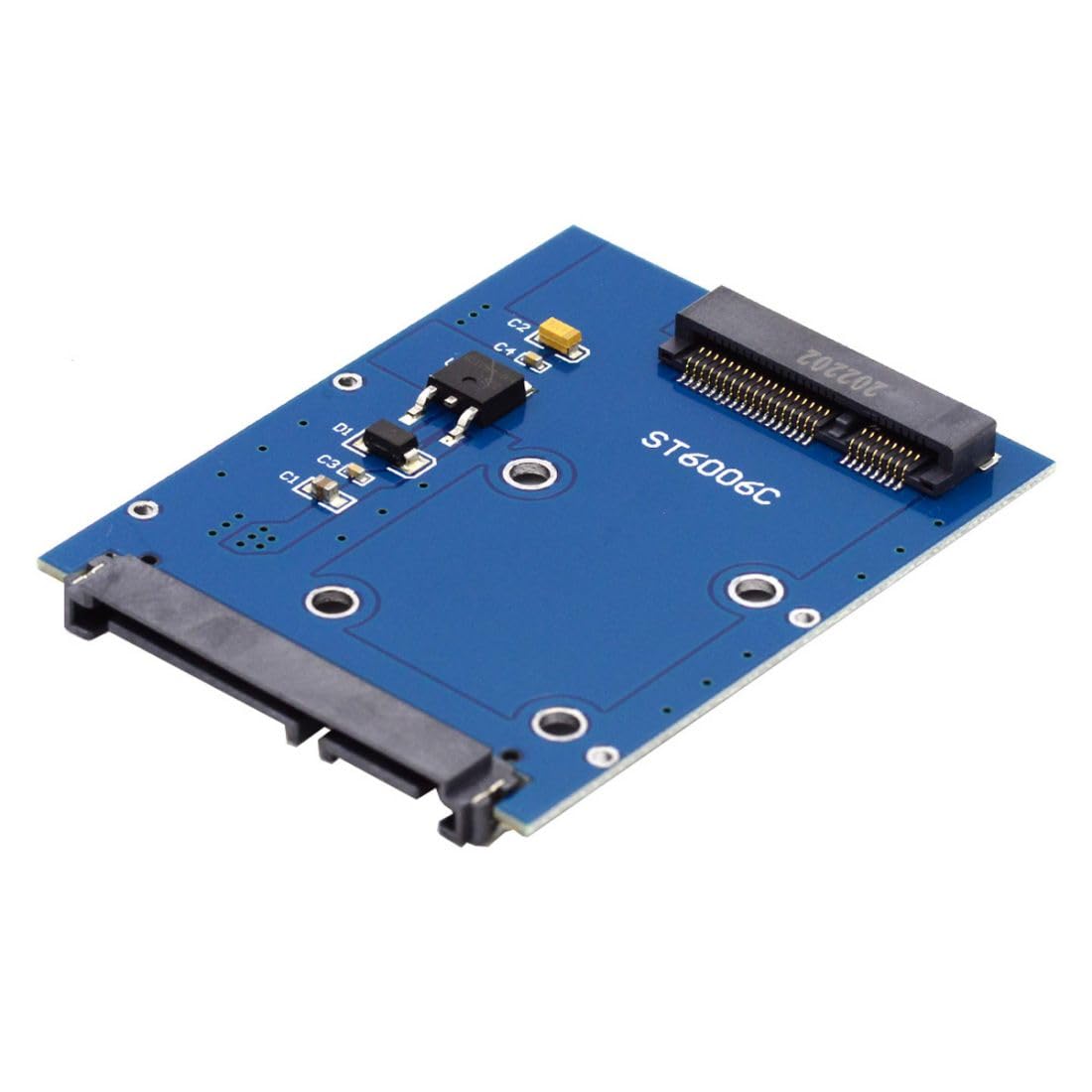 CY Slim Type Mini Pci-e mSATA SSD to 2.5" SATA 3.0 22pin HDD Adapter Hard Disk PCBA