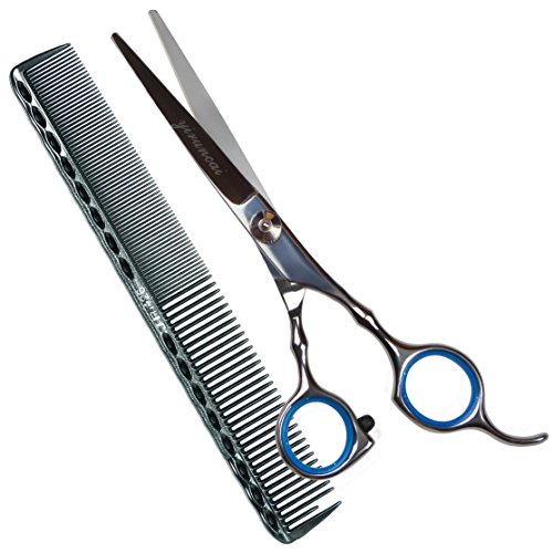 Professional barber razor edge hair cutting scissors/te…