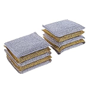 SIDCO Potreiniger Lurex 10 x pannenkrabber schuurspons spons sponsje