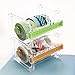 MyLifeUNIT Washi Tape Dispenser, Office Acrylic Tape Holder Dispenser for Desk, 4 Pack