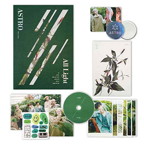 image for ASTRO 1st Album - All Light [ GREEN ver. ] CD + Photobook + Lyrics Boo