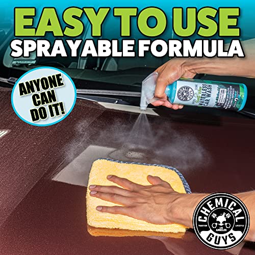 Chemical Guys Swift Wipe Sprayable Waterless Car Wash, Easily Clean - Just Spray & Wipe, Safe for Cars, Trucks, Motorcycles, RVs & More, 473 ml