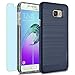 Samsung Galaxy A7 (2016) / A710F Case, INNOVAA Luminous Hybrid Armor Case (Not Compatible with Samsung Galaxy A7 (2015) / A700) W/ Free Screen Protector & Touch Screen Stylus Pen - Dark Blue