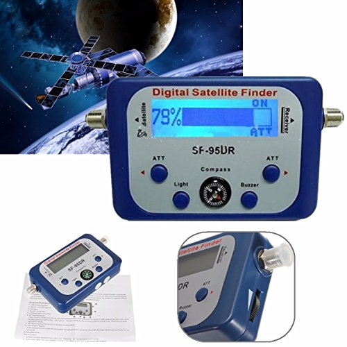 Signal Meter,ELEGIANT Digital Satellite Signal Meter Finder Directv