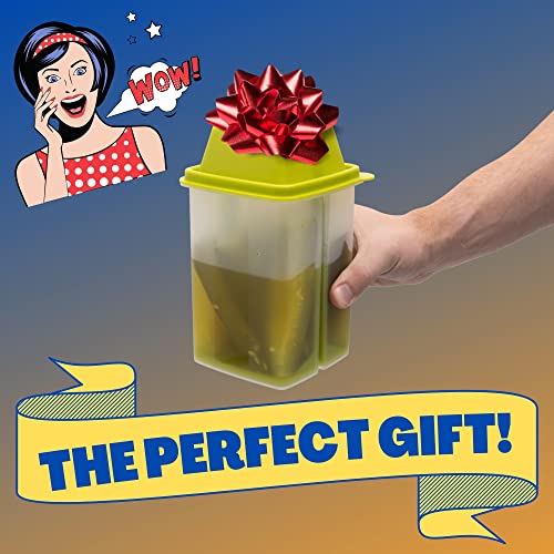 Pickle Container with Strainer Jalapeño Container Includes Pickle