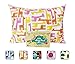 Little Sleepy Head Toddler Pillowcase, 100% Cotton & Hypoallergenic Pillow Case for Toddler Pillow, Snug Fit Envelope Pillowcase, 13x18 Pillowcase, Pilllow Sold Separately (Pink Giraffes)