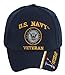 United States Navy Veteran Adjustable Hat w/Emblem Embroidery