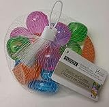 Reusable Plastic Ice Cubes Fruit Shaped 16 Count