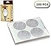 IreVoor Espresso Lids Self Adhesive Lid Nespresso Compatible Capsules Foil Seals: Fill Your Own Capsules with Our Sticker Lids 200/package