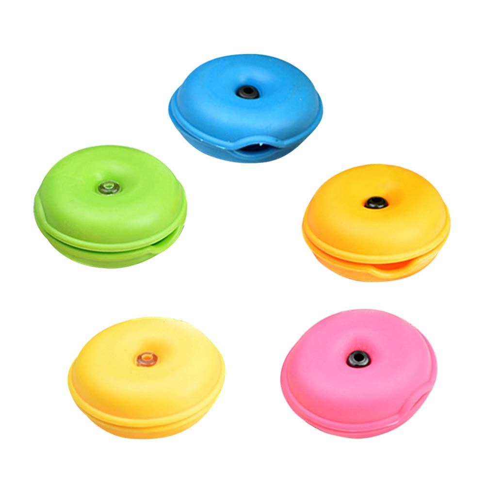 5pcs Earbuds Cord Winder Earphone Wire Fixer Earphone Organizer Protective case Mouse USB Protective case Earbuds Pouch Bag Computer Winder Organizer Fastener Accessories