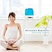 SereneLife Cool Mist Humidifier, Ultrasonic Humidifiers, Warm/Cool Mist Moisture for Home Bedroom W/ 7L Capacity, Includes Night Light, Classic Dial Knob Control, (PSLHUM80)