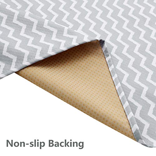 Splat Mat for Under High Chair/Arts/Crafts, WOMUMON Washable Spill Mat