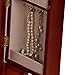 Mele & Co. Harmony Wooden Jewelry Box in Cherry Finish