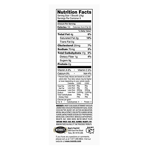 Nonni's Biscotti, Cioccolati, 8 Count, 6.88 Ounce - Thumbnail 3