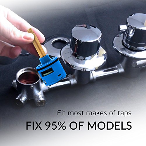 Rolli Shower Cartridge Universal Replacement Ceramic Disc 4 Way Brass