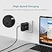 iClever 45W USB Type-C Wall Charger with Power Delivery Adapter for Nintendo Switch, Samsung Note 8, Pixel C, Nexus 5X/6P, Apple MacBook 2015/2016 and more[Contains a 6.6ft USB C TO C Cable]