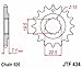 JT Sprockets JTF434.16 16T Steel Front Sprocket