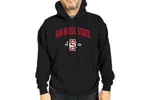 Campus Colors Long Sleeves NCAA Adult Arch & Logo Gameday Unisex Hooded Sweatshirt
