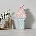 Ice cream Valentine Romance Atmosphere Light , Party Wedding Birthday Party Decoration Kids' Room Battery Operated LED Night Lights (Pink and Blue)
