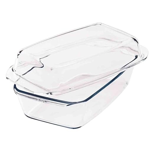 SIMAX Ovenproof Casserole Dish with Lid 2.8 L Rectangular Amazon.co.uk