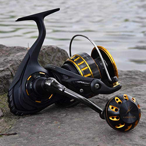 GOMEXUS Power Knob Compatible for Daiwa BG Penn Spinfisher Battle II Pursuit Spinning Reel