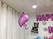 CUEA 40inch Pink Flamingo Shaped Mylar Balloon for Birthday Party Decorations