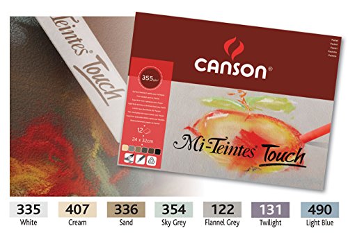 Mi Teintes Touch Trial Pack: 7 Light Colours (240 x 320 mm)