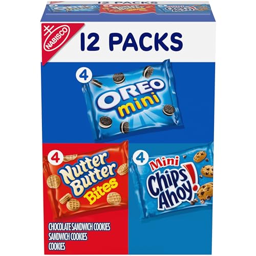 Nabisco Cookie Variety Pack OREO Mini, Nutter