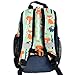 ZippyRooz Toddler & Little Kids Extra SMALL Hiking Backpack for Boys Fun Woodsy Print with a Bear, Fox, Hedgehog, Rabbit & Trees (Woodland Creatures)