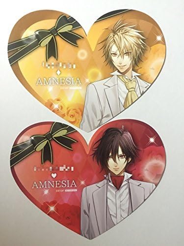 Otomeito characters pop Premium Fes limited [AMNESIA] lottery lottery second stage suit style limited message containing heart-shaped card "Shin Thoma" attraction