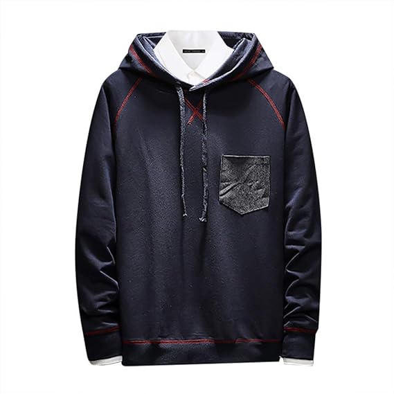 Amazon Co Jp メンズ パーカー 秋服 スウェットパーカー メンズ 長袖 プルオーバー 冬服 フード付き ゆったり カジュアル おしゃれ 春 秋 冬 服 ファッション小物