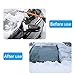 MITALOO Windshield Snow Cover Ice Removal Wiper Visor Protector Auto Sun Shade for Cars Trucks Vans and SUVs Stop Scraping Fits Most Car, SUV, Truck, Van or Automobile with 83