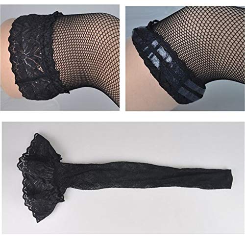 AleXanDer1-Autoreggenti-2pc-Sexy-Maglia-Calze-Femminili-Sexy-Pizzo-Sexy-Ginocchio-Coscia-Calze-in-Silicone-Alto-Pantyhose-a-Rete-Color-Black