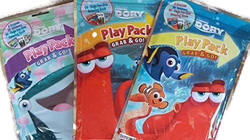 DORY PARTY SUPPLIES, Have a Finding Dory Party, Dory Party Favors ---Bundle of 3 different titles---