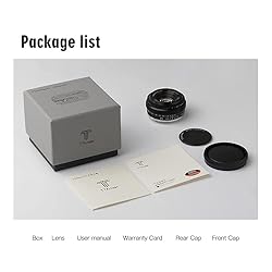 TTArtisan 25mm F2 Wide-Angle APS-C Camera Lens