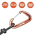 Favofit 12KN Heavy Duty Aluminium Carabiner Clips (Weight limit: 2697 lbs each)
