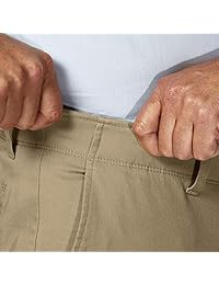 Pantalón Haggar Pantalón de hombre grande y alto Costal Comfort Classic Fit Superflex Flat Front