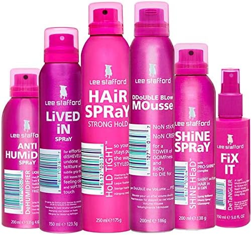 Lee Stafford Hairspray, Pink, 250 ml (Pack of 1) - Image 3
